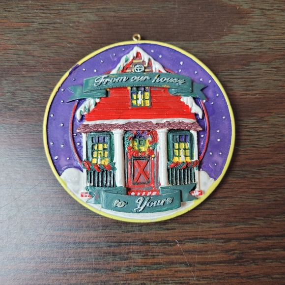 Vintage Hickory Farms Holiday ornament - Picture 2 of 4